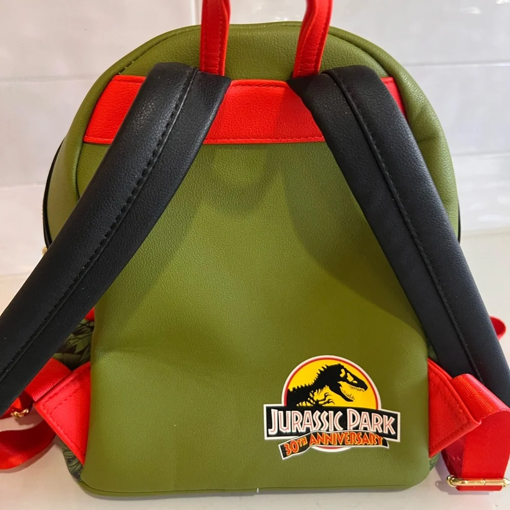 Loungefly Jurassic Park 30th anniversary backpack - Picture 2 of 4